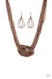 Knotted Knockout - Copper by Paparazzi