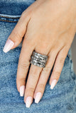 Checkered Couture - Silver by Paparazzi