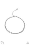 If You Dare - Silver Necklace by Paparazzi