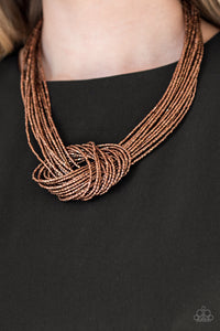 Knotted Knockout - Copper by Paparazzi