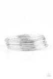 Bangle Babe - Silver by Paparazzi